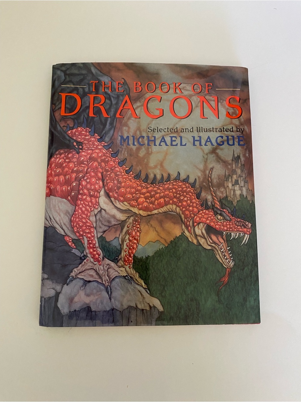 The Book of Dragons Autographed Hardcover Book by Michael Hague